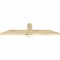 Ekena Millwork Eugene Rough Sawn Timber Gable Bracket, Douglas Fir, 48"W x 12"H x 2"D x 4"F, 6/12 Pitch GBW048X12X0204EUG00RDF - alternate 2